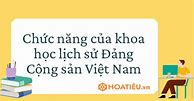 Học Lịch Sử Đảng